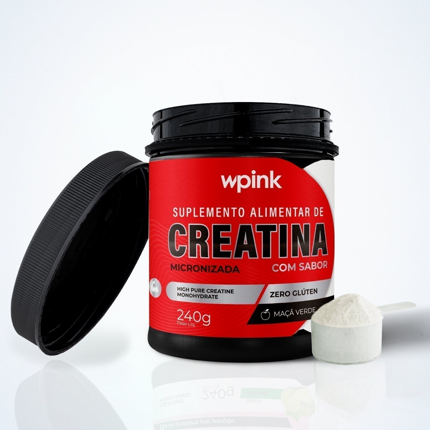 Creatina de maçã verde - 240g – wp
