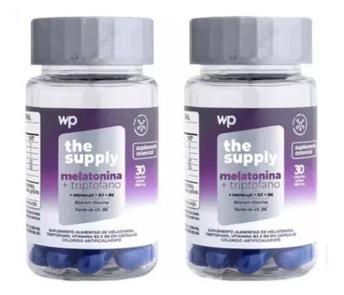 2 the Supply melatonina e triptofano - 30 caps