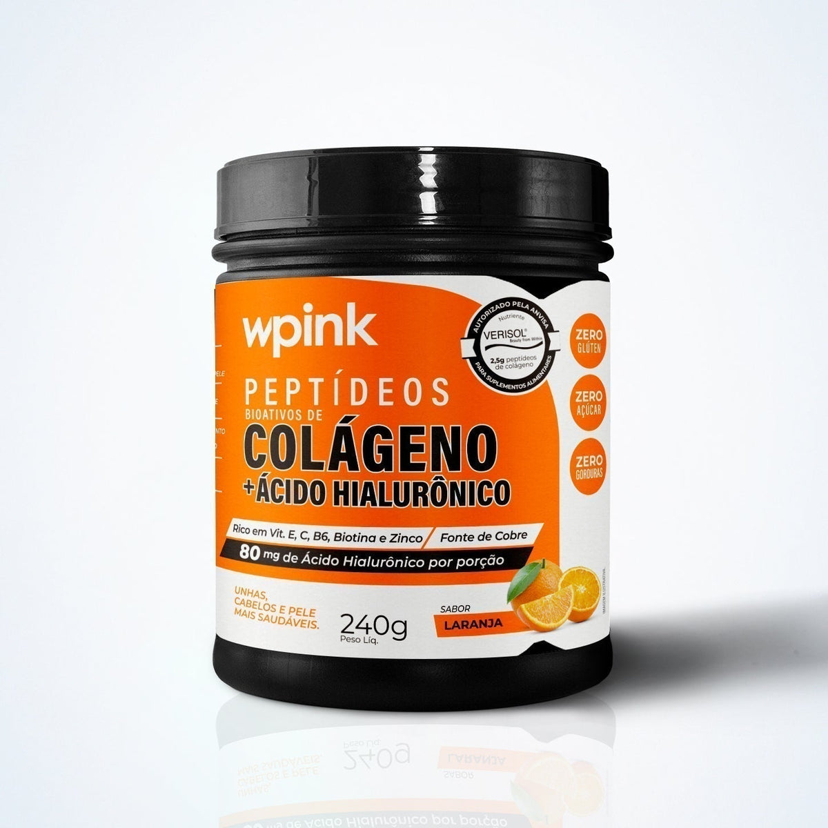 colágeno de laranja - 240g – wp